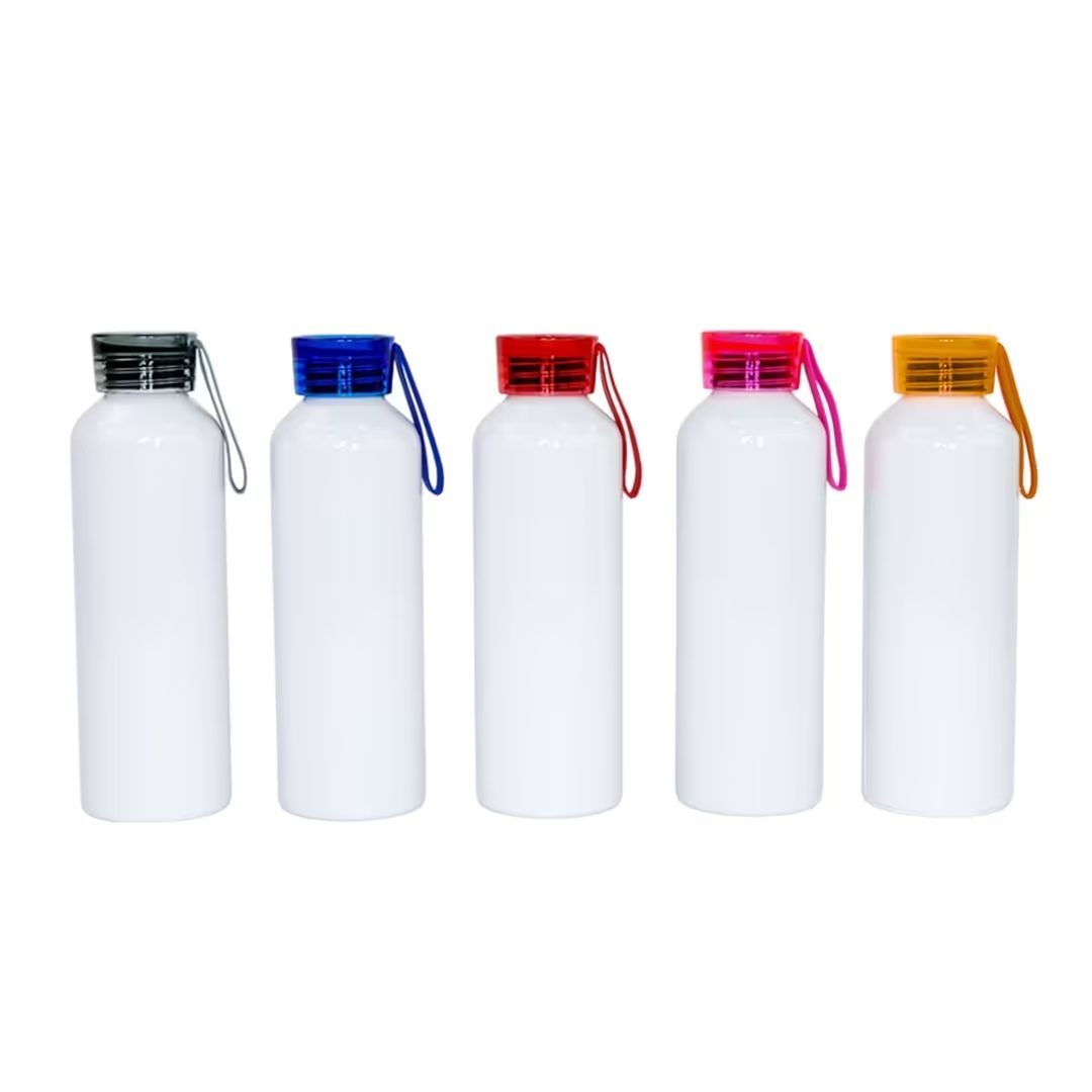 Caramañola con tapa de color